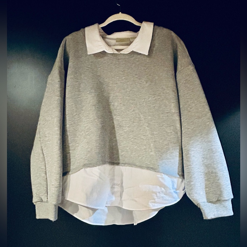 Anthropologie Maeve Layered Sweater